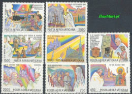Vatican City 1986 Mi 899-906 MNH  (ZE2 VTC899-906) - Popes