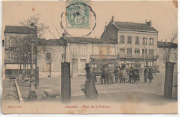 42 CHAZELLES  - Place De La Poterne (tramway) - Autres & Non Classés