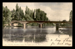 21 - PONTAILLER-SUR-SAONE - PONT ST-JEAN - CARTE COLORISEE - Other & Unclassified