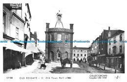 R166422 Old Reigate. Il Old Town Hall C 1886. Collectorcard. RP - Monde