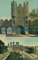 R166423 Mickle Gate Bar. York And York From City Wall. 1925 - Monde