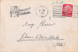 German Feldpost Before WW2 From Stabskompanie LWK See In Kiel-Wik Posted 2.9.1938. Postal Weight 0,04 Kg. Please Read Sa - Militaria