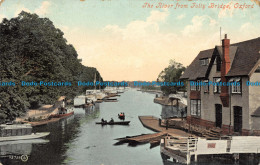 R166838 The River From Folly Bridge. Oxford. Valentines Series. 1908 - Monde