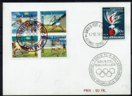 Belgie 1964 -  Bijzondere Stempel T.g.v. Olympische Spelen Tokio - Sommer 1964: Tokio