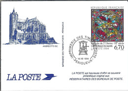 FRANCE Ca.1994:  CP Ill. Entier De 6.70F - Briefe U. Dokumente