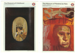 LONDON TRANSPORT MUSEUM PUBLISHED   CARDS NOS 392, AND 396 - Autres & Non Classés