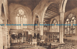 R166855 Leominster Priory Church. East End. Friths Series No. 76939 - Monde