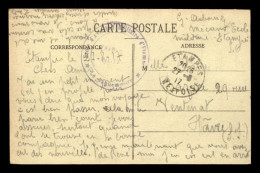 CACHET DE L'ECOLE D'AVIATION MILITAIRE D'ETAMPES DU27.08.1917 - Oorlog 1914-18