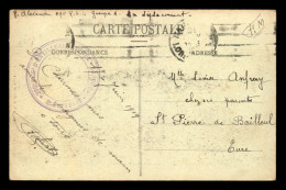 CACHET DU 290EME REGIMENT D'ARTILLERIE LOURDE - 3EME BATTERIE - 1ER GROUPE SUR CARTE DE CHARMES (VOSGES) - Guerre De 1914-18