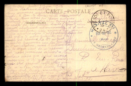 CACHET DE L'HOPITAL 111 - BAR-LE-DUC (MEUSE) - LE MEDECIN-CHEF AVEC CACHET TRESOR ET POSTES SECTEUR 24 DU 3.06.1915 - WW I