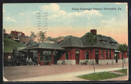 AK Honesdale, PA, Union Passenger Station  - Andere & Zonder Classificatie