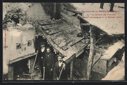 CPA Bareges, La Maison Des Victimes Apres L`Avalanche Du 2 Fevrier 1907  - Other & Unclassified