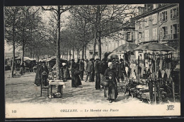 CPA Orleans, Le Marché Aux Puces  - Orleans