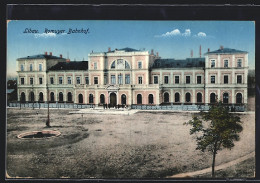 AK Libau, Ansicht Des Romuyer Bahnhof  - Lettonie