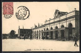 CPA Caen, La Gare De L`Ouest  - Caen