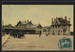 CPA Lisieux, La Gare, La Gare  - Lisieux