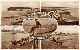 R166485 Greetings From Mudeford. Sunray Series. Thunder And Clayden. RP. Multi V - Monde