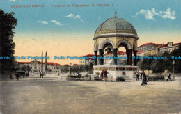 R166494 Constantinople. Fontaine De Lempereur Guillaume Il - Monde