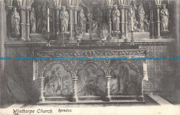 R166909 Winthorpe Church. Reredos. Friths Series - Monde
