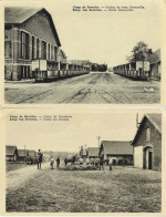 CAMP DE BEVERLOO : Station De Train Decauville + Camp De Cavalerie ( 2 Cartes ). - Leopoldsburg (Camp De Beverloo)