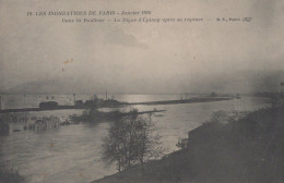 PARIS INONDATIONS 1910 LA DIGUE D EPINAY APRES SA RUPTURE - Epinay-sur-Orge