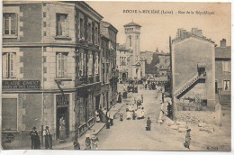 42 ROCHE-la-MOLIERE  - Rue De La République - Other & Unclassified
