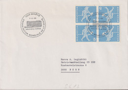 Schweiz Brief Zusammendruck Zum:CH K45L Mi:CH K45y, ⵙ=  ORGANISATION MONDIALE DE SANTÉ-1200 GENEVE - Zusammendrucke