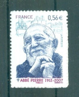 FRANCE - N°389** MNH - Personnalité. Abbé Pierre, Prêtre. - Unused Stamps