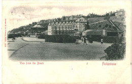 CPA Carte Postale Royaume Uni   Folkestone View From The Beach 1903 VM81487 - Folkestone