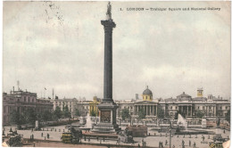CPA Carte Postale Royaume Uni  London Trafalgar Square 1905 VM81488 - Trafalgar Square