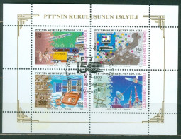 Turquie    Yv  BF 31  Ob  TB  Histoire Postale     - Blocks & Kleinbögen