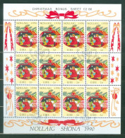 Irlande  Yv 743  En Feuille  Ob  TB  Noel  1990   - Used Stamps