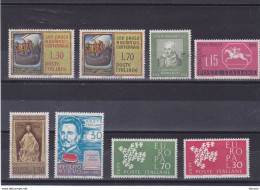 ITALIE 1961 Yvert 848-851 + 858-861 NEUF** MNH Cote : 3,60 Euros - 1961-70:  Nuovi