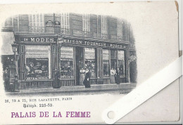 75 Paris IX,  Rue Lafayette ,Maison Tourneur, Modes, Palais De La Femme, D09.127 - Arrondissement: 09