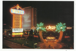 United States, Las Vegas, Dunes Hotel At Night. - Hotels & Restaurants
