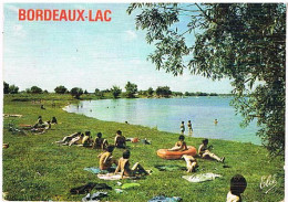 33   BORDEAUX  PETITE PLAGE SUR LE LAC  1995 - Bordeaux