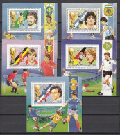 Football / Soccer / Fussball - WM 1986:  Central Afrika   5 SoBl ** - 1986 – Messico