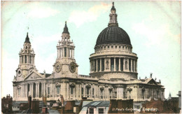 CPA Carte Postale Royaume Uni  London St. Paul's Cathedral  VM81490 - St. Paul's Cathedral