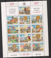 MONACO - 1997 - N°YT. 2089 à 2101 - Série Complète - Neuf Luxe ** / MNH / Postfrisch - Unused Stamps