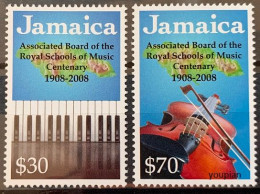 Jamaica 2008, Royal Schools Of Music Centenary, MNH Stamps Set - Jamaique (1962-...)