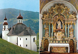 1 AK Österreich * Wallfahrtskirche Maria Rast Am Hainzenberg Im Zillertal - Außenansicht Und Gnadenaltar  * - Zillertal