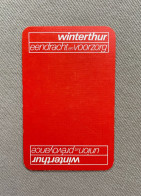 Speelkaart / Carte à Jouer - WINTERTHUR (Winterthur) SWITZERLAND (JOKER) - Autres & Non Classés