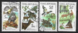 Ceska Rep. 2000 Fauna Y.T.  256/259 (0) - Oblitérés