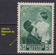Belgique: COB N° 449-V2: Neuf, **, Sans Charnière. TB !!! - 1931-1960