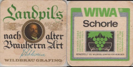 5004037 Bierdeckel Quadratisch - Wildbräu Landpils - Sous-bocks