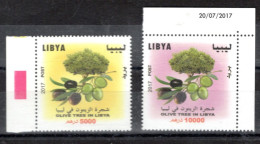 Libye, 20.7.2017; Oliviers En Libye;  Neuf **; MNH; Lot 60056 - Libye