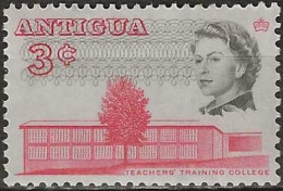 ANTIGUA 1966 Teachers' Training College -  3c. - Red And Black MH - Antigua Und Barbuda (1981-...)