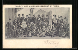 AK Wien, M.-G.-V. Der Österreicher, Gruppenfoto  - Other & Unclassified