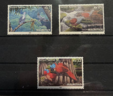 MAURITIUS 2023 Endemic Birds 3v MNH - Other & Unclassified