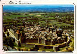 CARCASSONNE  ( AUDE )       VUE  AERIENNE - Carcassonne